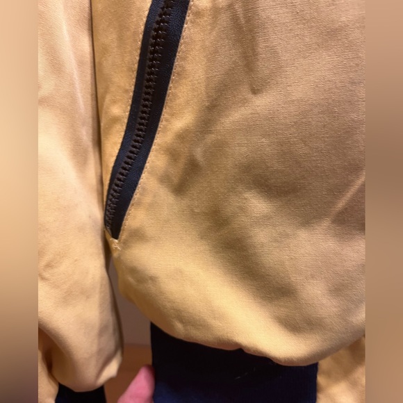 Vintage Sportsmaster USA Polarfleece jacket yellow Snoopy Senior World Hockey - Picture 11 of 14